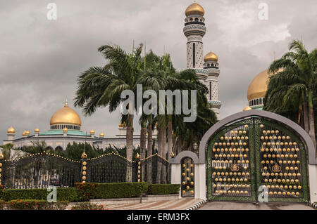 Jame Asr Hassanil Bolkiah Moschee Bandar Seri Begawan, Brunei Stockfoto