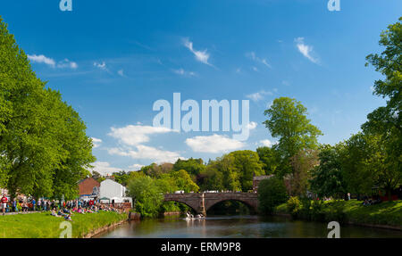 Appleby, Cumbria, UK. 4. Juni 2015. Appleby Horse Fair 2015. Bildnachweis: Wayne HUTCHINSON/Alamy Live-Nachrichten Stockfoto