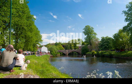 Appleby, Cumbria, UK. 4. Juni 2015. Appleby Horse Fair 2015. Bildnachweis: Wayne HUTCHINSON/Alamy Live-Nachrichten Stockfoto