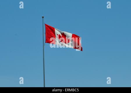 Kanadische Flagge Stockfoto