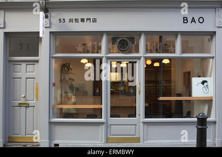 BAO-London, taiwanesische Restaurant, Lexington Street, Soho, London, UK Stockfoto