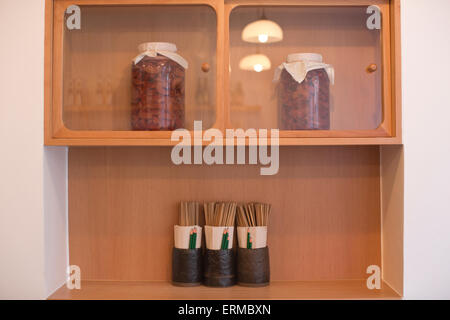 BAO-London, taiwanesische Restaurant, Lexington Street, Soho, London, UK Stockfoto