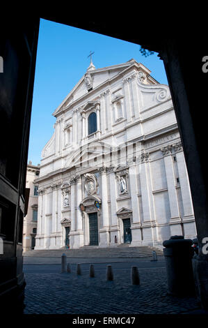Kirche des Gesu Stockfoto