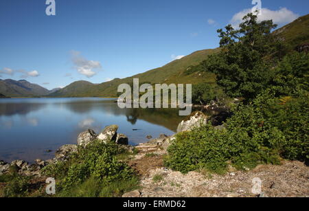 Der Leiter der Loch Arkaig in Lochaber. Stockfoto