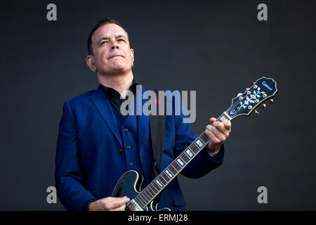 Porto, Portugal. 4. Juni 2015. Cinerama tritt bei Nein Primavera Sound in Porto, Portugal statt. © Diogo Baptista/Pacific Press/Alamy Live-Nachrichten Stockfoto