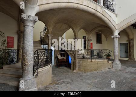 Casal Solleric Palast, heute ein Museum, Passeig del Born, Palma De Mallorca, Mallorca, Balearen, Spanien Stockfoto