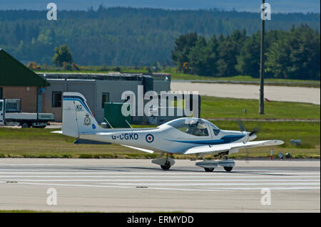 Grob G-115E Tutor T1 UK - Schottland, SCO 9849. Stockfoto