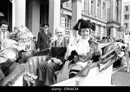 Lord Mayor es Show, Birmingham, Samstag, 26. Mai 1973. Stockfoto