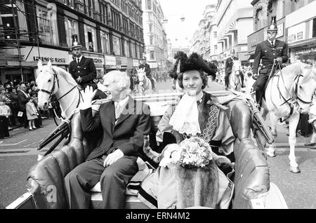 Lord Mayor es Show, Birmingham, Samstag, 26. Mai 1973. Stockfoto