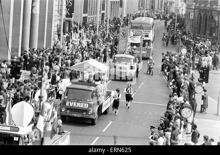 Lord Mayor es Show, Birmingham, Samstag, 26. Mai 1973. Stockfoto