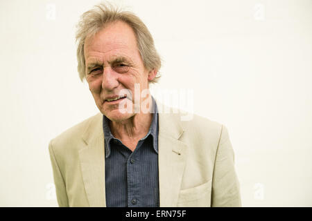 JOHN KEAY, Autor von "A Midnight Nachkommen", eutsch Journalistin und Autorin, spezialisiert auf PopulaHay Literatur Festival 2015 Stockfoto