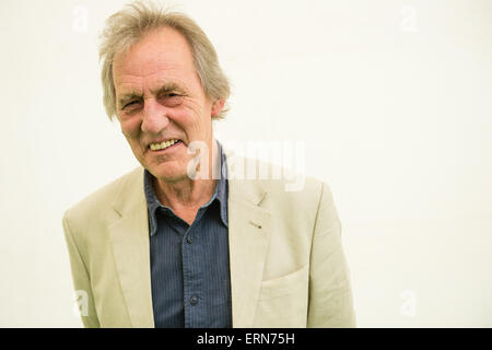 JOHN KEAY, Autor von "A Midnight Nachkommen", eutsch Journalistin und Autorin, spezialisiert auf PopulaHay Literatur Festival 2015 Stockfoto