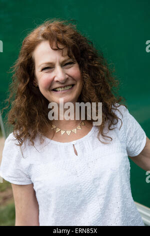 Claire Freedman, Schriftsteller Kinderbuchautorin, Heu Literatur Festival 2015 Samstag kann 23 2015 Stockfoto