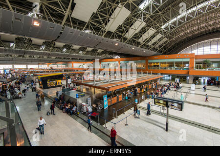 Wichtigsten Passagier-Terminal von Sabiha Gökcen International Airport. Istanbul, Türkei Stockfoto