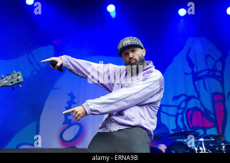 Berlin. 2. Juni 2015. Limp Bizkit-Konzert am 2. Juni 2015 in Berlin. © Dpa/Alamy Live-Nachrichten Stockfoto