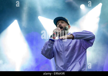 Berlin. 2. Juni 2015. Limp Bizkit-Konzert am 2. Juni 2015 in Berlin. © Dpa/Alamy Live-Nachrichten Stockfoto