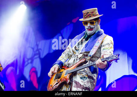 Berlin. 2. Juni 2015. Limp Bizkit-Konzert am 2. Juni 2015 in Berlin. © Dpa/Alamy Live-Nachrichten Stockfoto