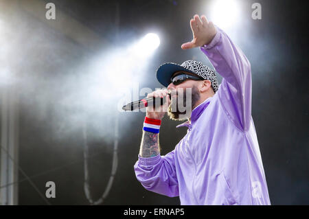 Berlin. 2. Juni 2015. Limp Bizkit-Konzert am 2. Juni 2015 in Berlin. © Dpa/Alamy Live-Nachrichten Stockfoto