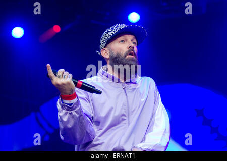 Berlin. 2. Juni 2015. Limp Bizkit-Konzert am 2. Juni 2015 in Berlin. © Dpa/Alamy Live-Nachrichten Stockfoto