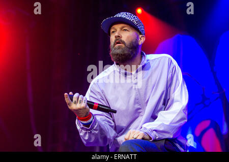 Berlin. 2. Juni 2015. Limp Bizkit-Konzert am 2. Juni 2015 in Berlin. © Dpa/Alamy Live-Nachrichten Stockfoto