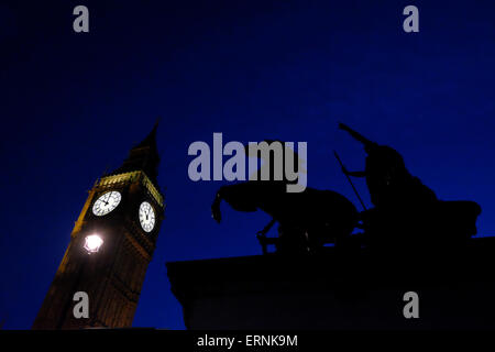 London bei Nacht Stockfoto