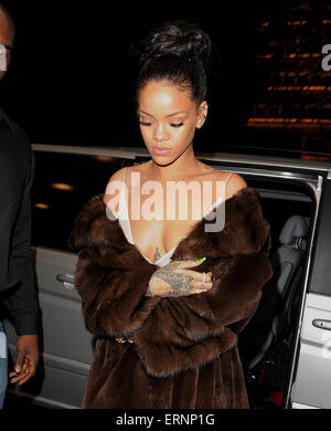 British Fashion Awards 2014 nach Party im Royal Cafe Hotel Featuring: Rihanna wo: London, Vereinigtes Königreich als: 1. Dezember 2014 Credit: WENN.com Stockfoto