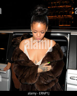 British Fashion Awards 2014 nach Party im Royal Cafe Hotel Featuring: Rihanna wo: London, Vereinigtes Königreich als: 1. Dezember 2014 Credit: WENN.com Stockfoto