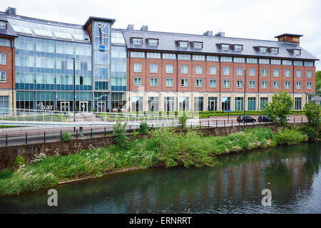 Radisson Blu Hotel, Framwelgate Waterside Durham UK Stockfoto