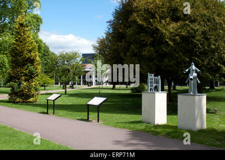 Grove House Gardens, Dunstable, Bedfordshire, England, Vereinigtes Königreich Stockfoto