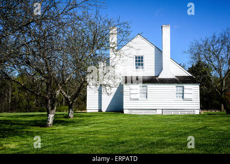 Stonewall Jackson Shrine, Chandler Plantage, Guinea Station, Woodford, Virginia Stockfoto