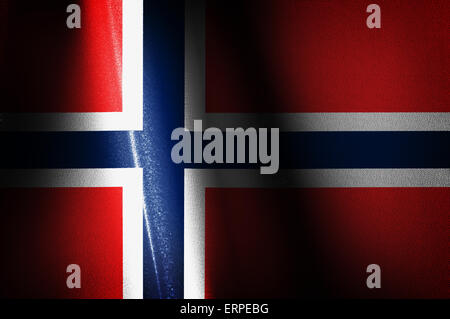 Norwegen-Flags Images Stockfoto