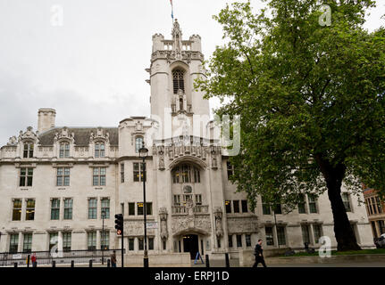 Middlesex Guildhall, Heimat der Berufsaufsicht des Vereinigten Königreichs und der Gerichtsausschuß des geheimen Rates - London, G Stockfoto