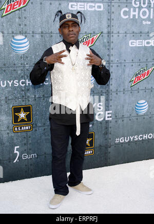 Coolio bei den 2015 Spike TV Guys Choice Awards statt im Sony Bilder Studios in Culver City, USA am 6. Juni 2015. Stockfoto