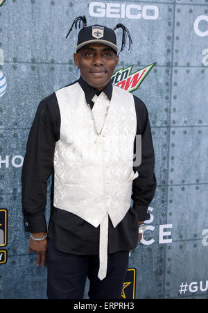 Coolio bei den 2015 Spike TV Guys Choice Awards statt im Sony Bilder Studios in Culver City, USA am 6. Juni 2015. Stockfoto