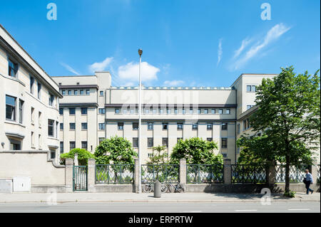 Belgien, Antwerpen, tropische Institut Kronenburgstraat Stockfoto