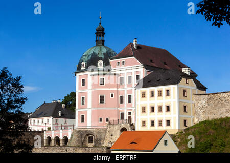 Burg Becov. Becov Nad Teplou Tschechische Republik, Europa Stockfoto