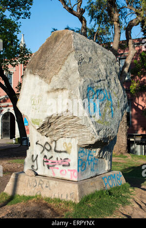 Skulptur von außen Kulturzentrum Recoleta, Buenos Aires, Argentinien Stockfoto