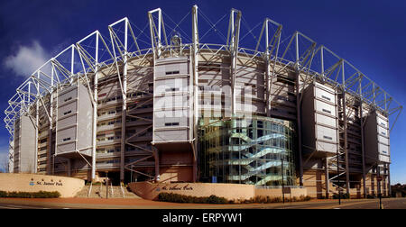 St James Park, Newcastle United FC Heimspielstätte Stockfoto