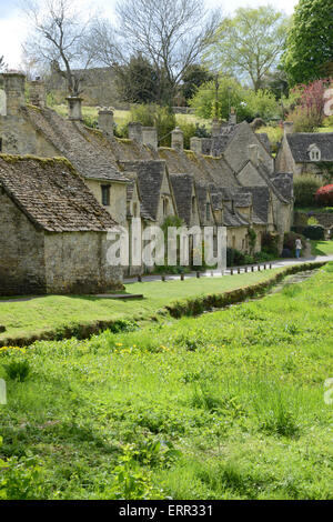 Arlington Row, Bibury, Glos, UK Stockfoto