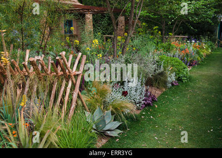 Sentebale – Hoffnung auf Anfälligkeit, beste show Garten People Choice, Silber vergoldet, Chelsea Flower Show 2015 Stockfoto