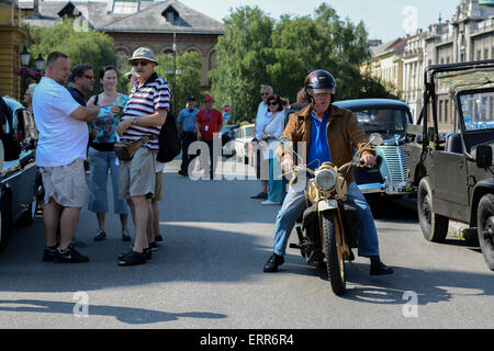 Oldtimer-Rallye der 30. Zagreb in Zagreb, Kroatien Stockfoto