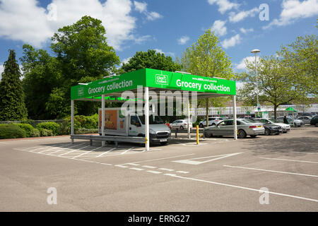 ASDA Klick & sammeln Wolverhampton West Midlands England UK Stockfoto