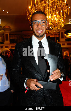 8. jährliche Audi Generation Award 2014 im Hotel Bayerischer Hof Featuring: Jerome Boateng Where: München, Deutschland: Kredit-4. Dezember 2014: Franco Gulotta/WENN.com Stockfoto