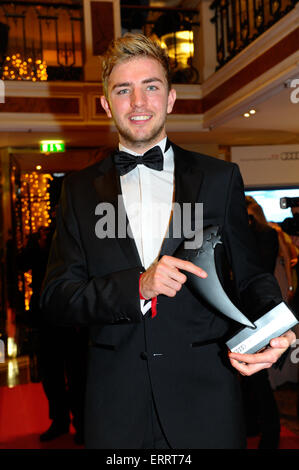 8. jährliche Audi Generation Award 2014 im Hotel Bayerischer Hof Featuring: Christoph Kramer wo: München, Deutschland: Kredit-4. Dezember 2014: Franco Gulotta/WENN.com Stockfoto