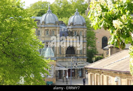 Die Außenseite des Buxton Opera House,, Buxton, Derbyshire, England Großbritannien - Sommer 2015 Stockfoto