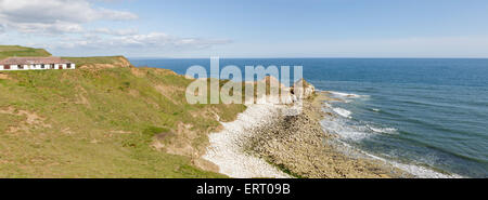 Thornwick Bay, Flamborough, Bridlington, Yorkshire, England Stockfoto