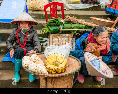 Vietnam, Bac Markt Ha Stockfoto