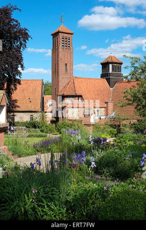 Little walsingham Garden, norfolk, england Stockfoto