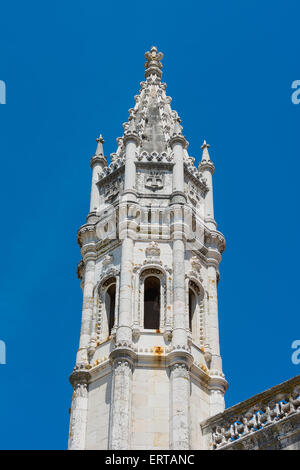 Ansicht der Hieronymus-Kloster in Lissabon Portugal Stockfoto