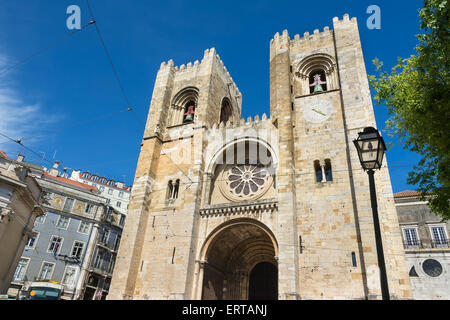 Santa Maria Maior Santa Maria Maior oder Se Kathedrale die älteste Kirche in der Stadt von Lissabon, Portugal Stockfoto